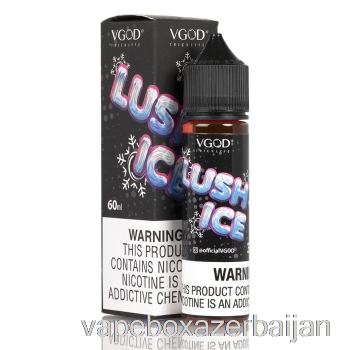 E-Juice Vape Lush ICE - VGOD E-Liquid - 60mL 0mg